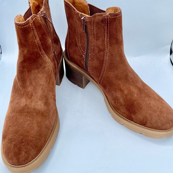 Lucky Brand Sodeti Ankle Boots Size 11 - Picture 7 of 17